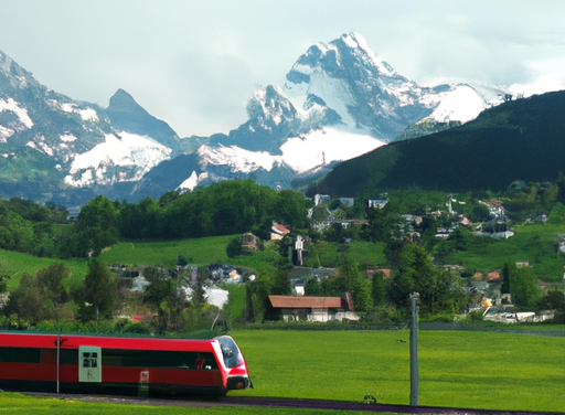 Voyage en Train à Travers la Suisse