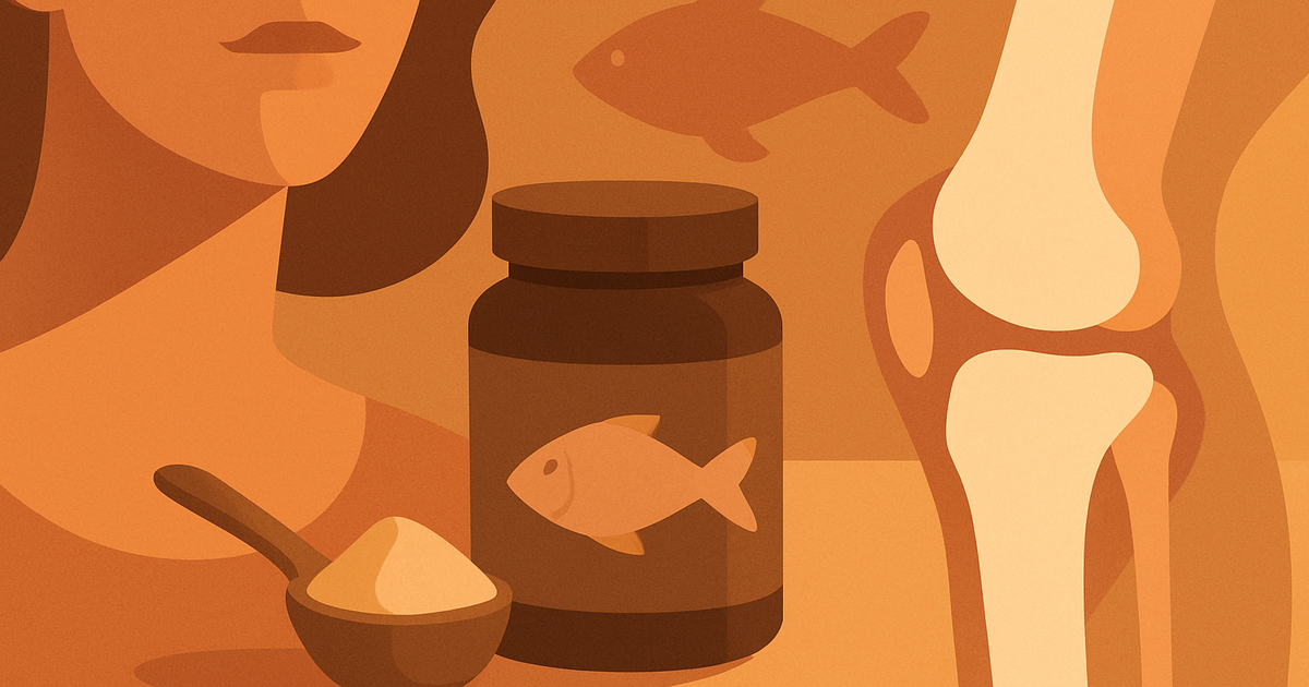 Illustration: collagène marin bienfaits peau articulations