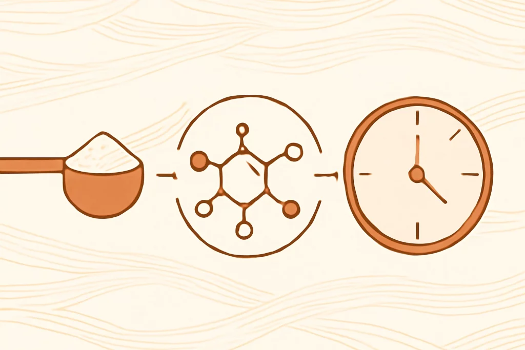 illustration collagène marin dosage — La Vouivre