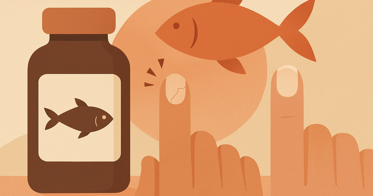 Illustration: collagène marin ongles cassants résultats