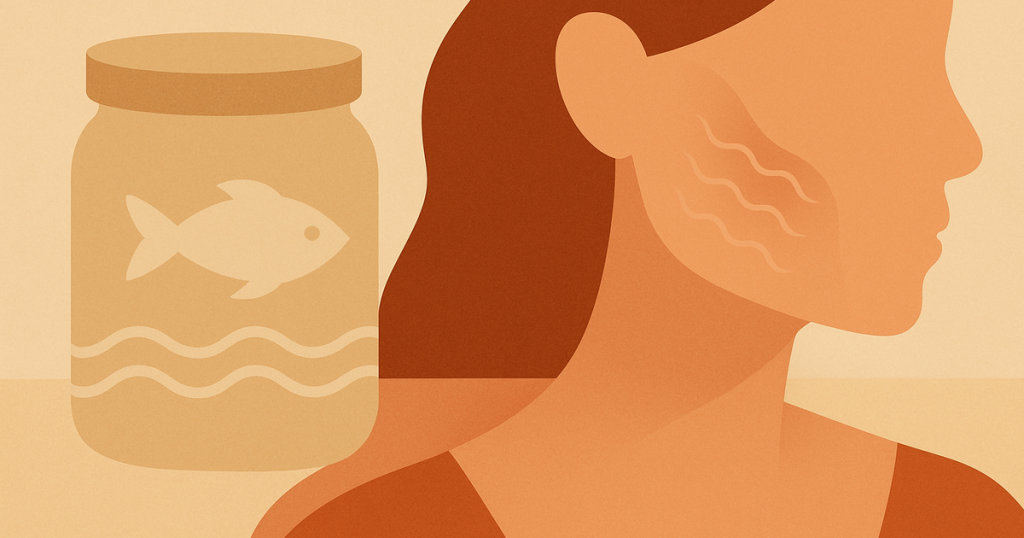 Illustration: collagène marin peau résultats