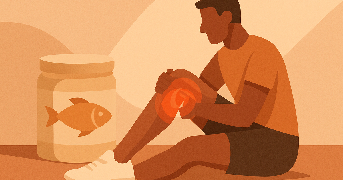 Illustration: collagene marin tendinite sportif