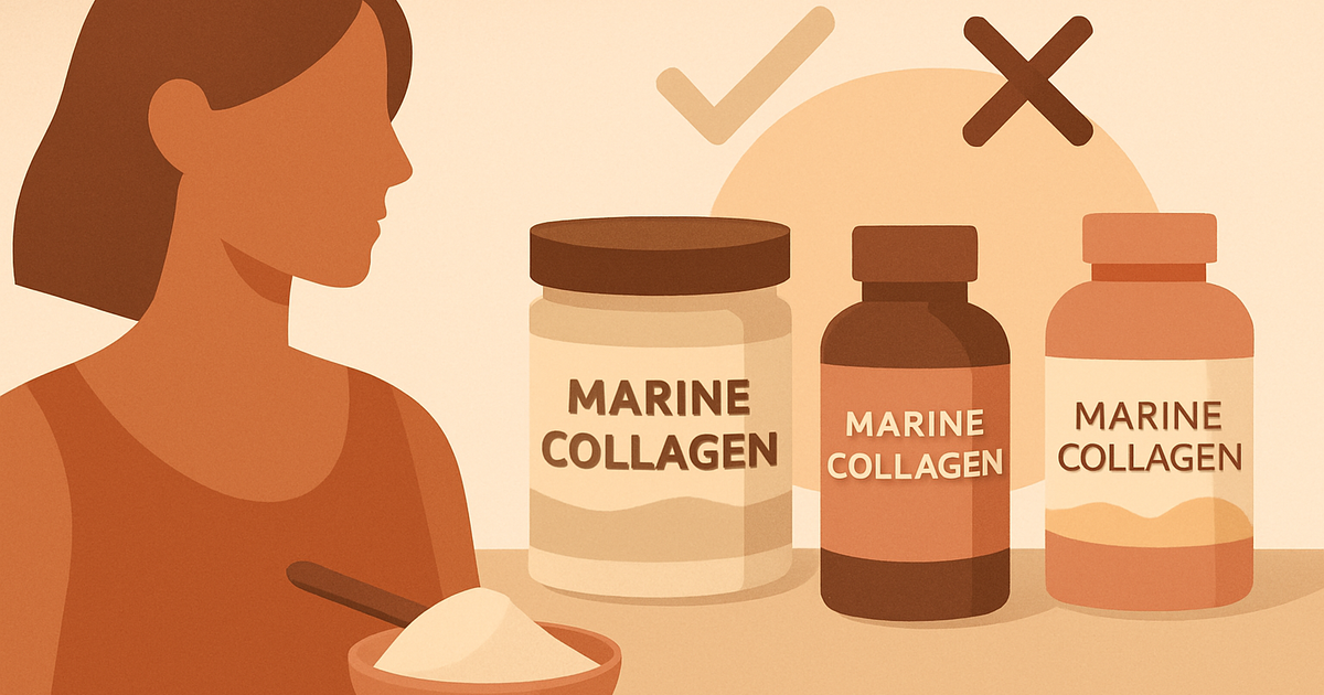 Illustration: meilleur collagène marin comparatif