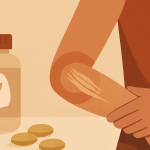 Illustration: complément alimentaire pour renforcer les tendons